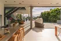 Open plan living area